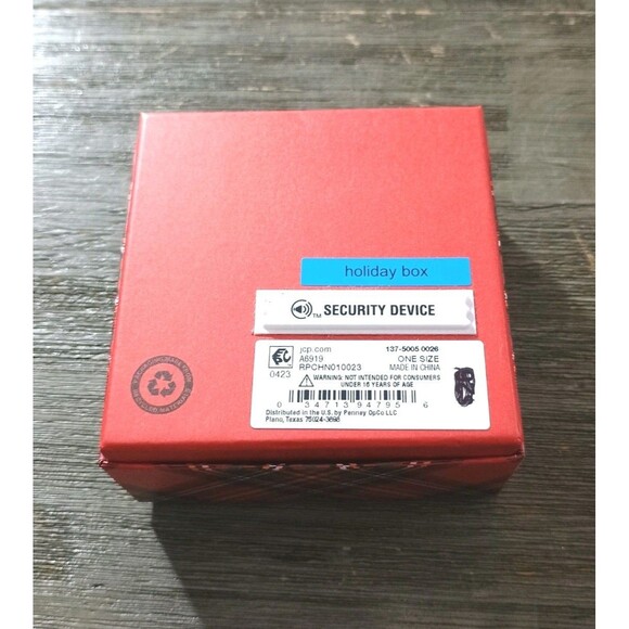 Monet Poinsettia Christmas Red Green Enamel Rhinestone Gold Tone Brooch New - Picture 6 of 6